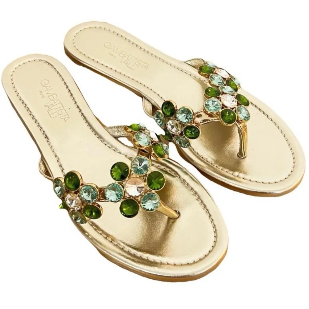 Giambattista Valli Crystal Embellished Sandals